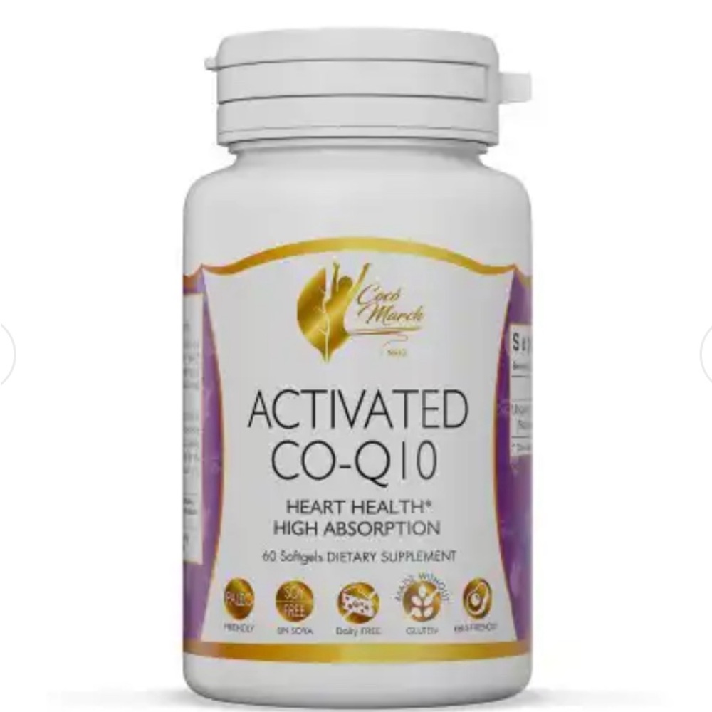 CoQ10, también conocida como Coenzima Q10